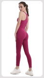 Women's Tight Fitting High-Waisted Butt Lift Seamless Yoga Pants