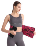 Women Leopard Print Slimming Waistband Stretchy Elastic Waistband