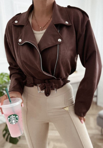 Women's Autumn Fashion Street Style Zipper Jacket