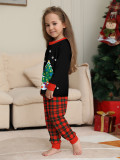 Christmas Family Matching Christmas Tree Reindeer Plaid Pajamas Set