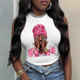 Women Printed Tank Top