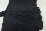Women Backless Sexy Pleated Off-Shoulder Lace-Up Bodycon Dress