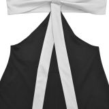 Women Sexy Strapless Casual Wide-Leg Dress Jumpsuit