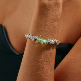 Women's Sweet & Chic Irregular Stone Style Bracelet