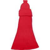 Autumn Women's Fashion Solid Sexy Sleeveless Halter Neck Low Back Bodycon Dress