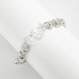 Women's Sweet & Chic Irregular Stone Style Bracelet