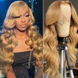 Women's Fashion Lace Front Wavy Wig Afro Long Curly Synthetic Cap