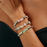 Women's Sweet & Chic Irregular Stone Style Bracelet