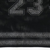 Women Casual Beaded See-Through Sexy Slit Sport V-Neck T-Shirt Dress