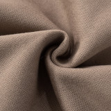 Women Fall/Winter Solid Multi-Zip Elastic Drawstring Athletic Casual Top