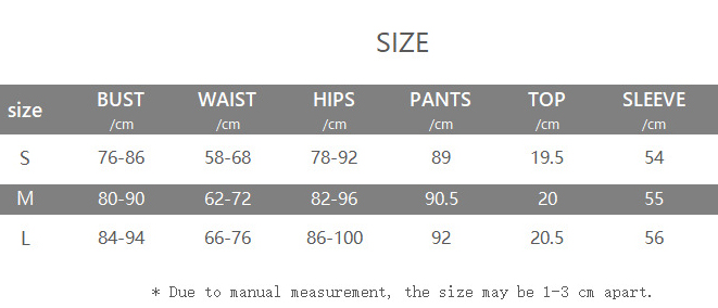 Women Fall Off-Shoulder Long-Sleeved Short-Sleeved Top and Pants Two-Piece Set