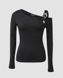Women Lace Patchwork Bodysuit