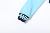 Women's Autumn Winter Fashion Leather Patchwork Long Sleeve Slim Waist Print Jacket