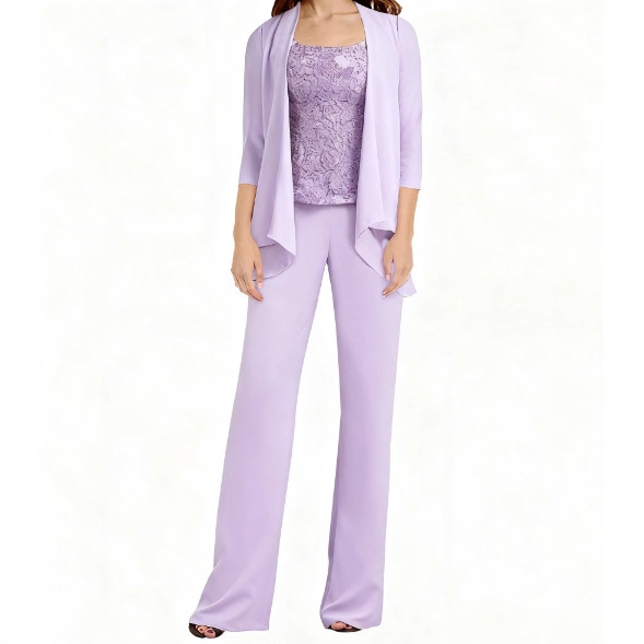 Women Lace Camisole Top and Pants Two-Piece Set