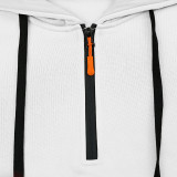 Men's Winter American Style Fleece-lined Casual Sporty Pocket Hoodies and Pant Two-Piece Set
