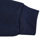 Men's Winter American Style Fleece-lined Casual Sporty Pocket Hoodies and Pant Two-Piece Set