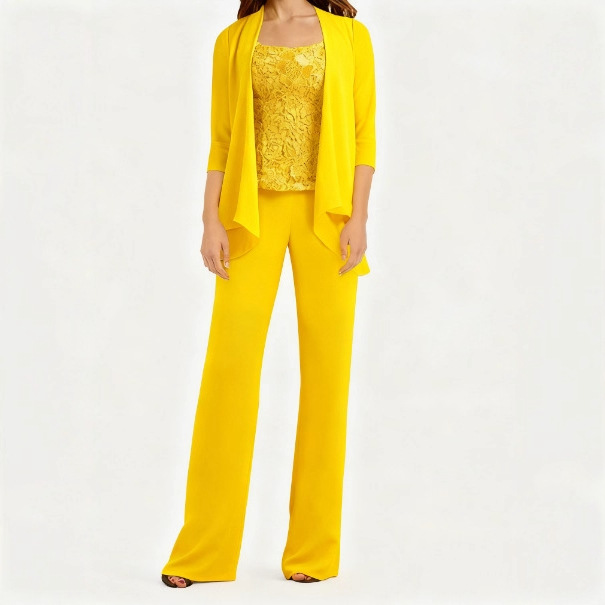 Women Lace Camisole Top and Pants Two-Piece Set