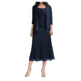 Women Prom Top and Dress Two-Piece Set