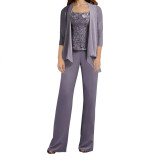 Women Lace Camisole Top and Pants Two-Piece Set