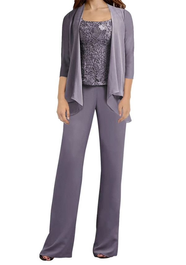 Women Lace Camisole Top and Pants Two-Piece Set