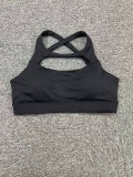 Women Hollowed-out Yoga Vest Sports Tank Top