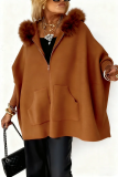 Autumn Women's Fashion Comfortable Casual Hooded Loose Coat