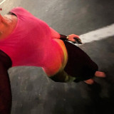 Autumn-Winter Women's Sexy Long Sleeve Round Neck Print Bodycon Dress