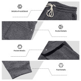 Autumn-Winter Fleece Hoodie Loose Casual Sport Sweatpants Set