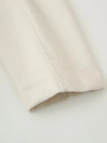 Women's Fashion Casual Loose Belt Wool Coat