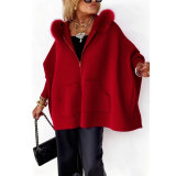 Autumn Women's Fashion Comfortable Casual Hooded Loose Coat