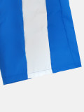 Women's Fashion Color Block Zipper Hoodie and Wide-Leg Drawstring Sport Pants Set