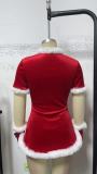 Christmas Women Lace Bodysuit Sexy Lingerie