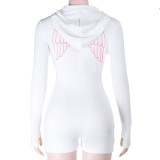 Women's Sexy Casual Printed Yoga Jumpsuit