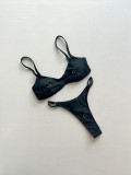 Women's Solid Color Sexy Bikini Set