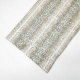 Women Autumn/Winter Snake Print Sexy Round Ring Long-Sleeved Hollow-Out Dress