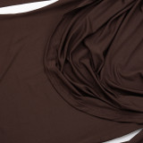 Women Sleeveless Sexy Dress with Swing Neck