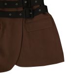 American Sports Casual Digital Print Long-Sleeved Round Neck Top