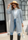 Women Gray Autumn/Winter Coat