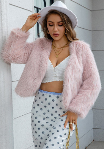 Women Autumn/Winter Fake Furry Coat