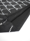 Women sleeveless Halter Neck Beaded top and skirt set