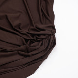 Women Sleeveless Sexy Dress with Swing Neck