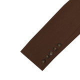 American Sports Casual Digital Print Long-Sleeved Round Neck Top