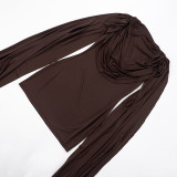 Women Sleeveless Sexy Dress with Swing Neck