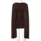 Women Sleeveless Sexy Dress with Swing Neck