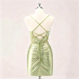 Women's Sexy Short Strap Bodycon Party Dress（Processing time need 3-6 days）