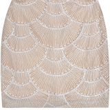 Women's Fashion Sexy Strap Pearls Sequins Short Dress