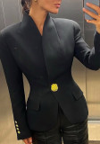 Women's Autumn Winter Fashion Chic Slim Career Blazer