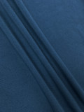 Plus Size Women's Bat Sleeves Solid Color Skirt Set