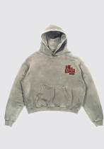 High Street Letter Printed Women's Loose Hoodies