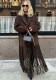 Women Autumn/Winter Long-Sleeved Fringe Jacket